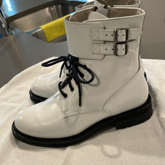 All Saints Combat Style Boots - Size 7 - Picture 4 of 7